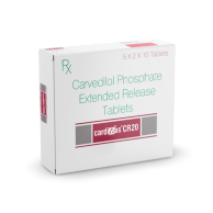 Cardivas CR 20 mg Tab